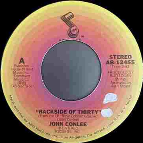 John Conlee - Backside Of Thirty (7", Single, Styrene, Ter)