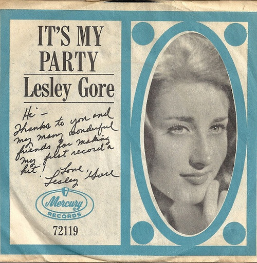 Lesley Gore - It's My Party (7", Single)