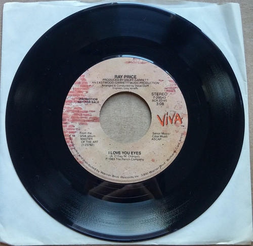 Ray Price - I Love You Eyes (7", Single, Mono, Promo) Ray Price - I Love You Eyes (7", Single, Mono, Promo)