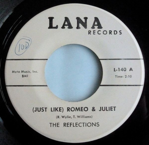The Reflections (2) - (Just Like) Romeo & Juliet / Can't You Tell By The Look In My Eyes (7", Single)