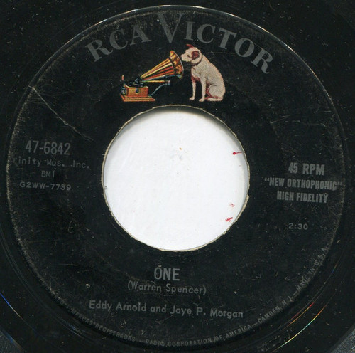 Eddy Arnold And Jaye P. Morgan / Jaye P. Morgan And Eddy Arnold - One / Do You Love Me (7")