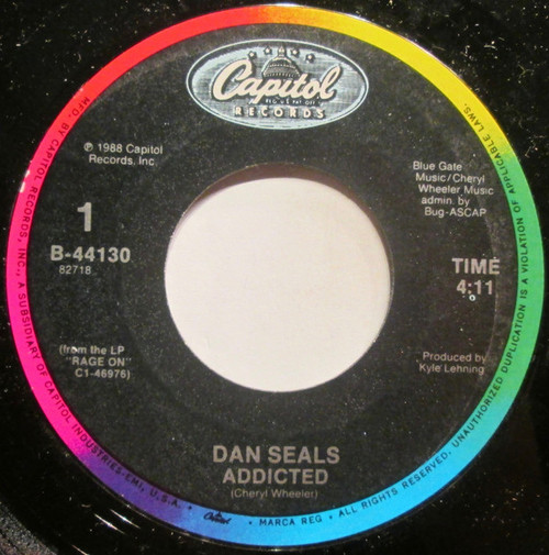 Dan Seals - Addicted (7", Single, Spe)