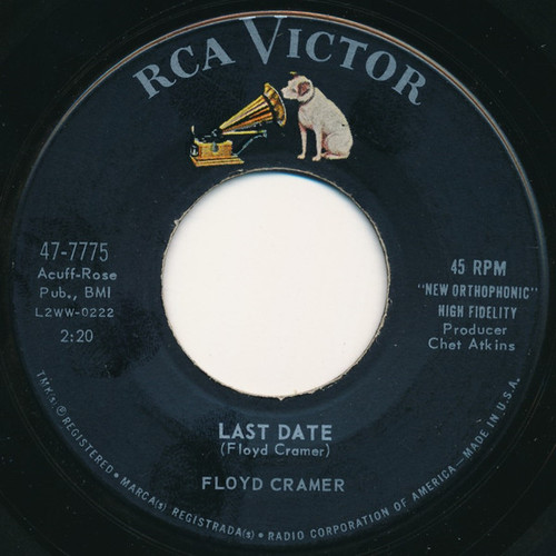 Floyd Cramer - Last Date (7", Single, Roc) Floyd Cramer - Last Date (7", Single, Roc)