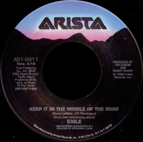 Exile (7) - Keep It In The Middle Of The Road (7", Single) Exile (7) - Keep It In The Middle Of The Road (7", Single)