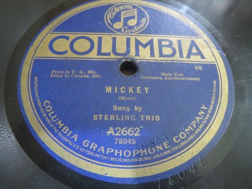 Sterling Trio / Prince's Orchestra - Mickey / Mickey Selections (Shellac, 10", RP, BX) Sterling Trio / Prince's Orchestra - Mickey / Mickey Selections (Shellac, 10", RP, BX)
