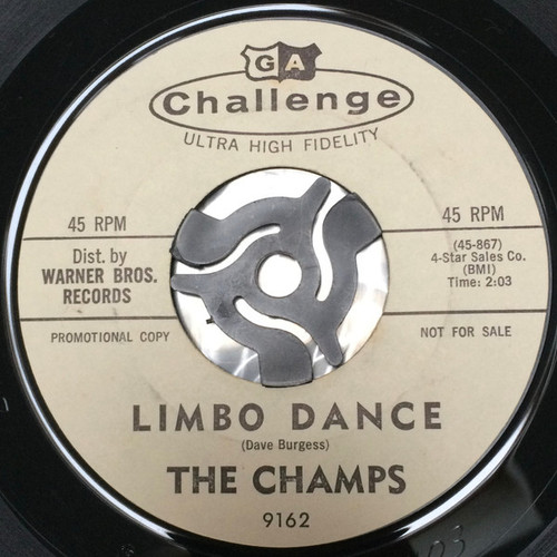 The Champs - Limbo Dance / Latin Limbo (7", Promo)