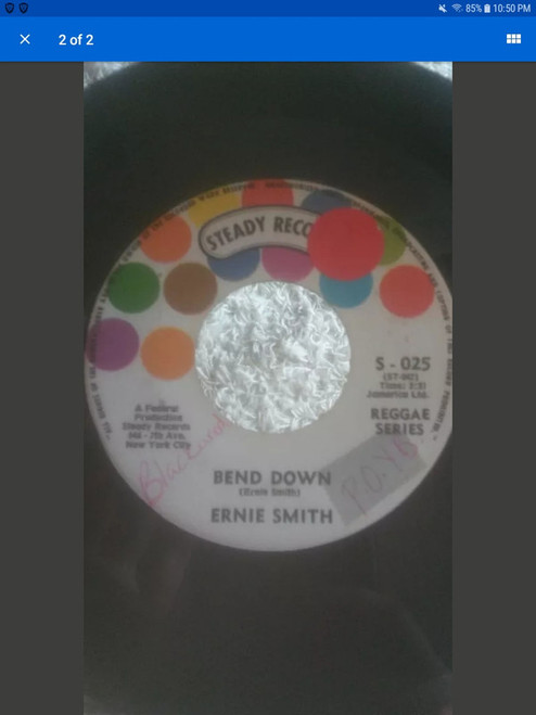 Ernie Smith - Bend Down (7") Ernie Smith - Bend Down (7")