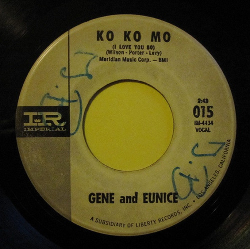 Gene And Eunice - Ko Ko Mo / This Is My Story (7", Single, RE) Gene And Eunice - Ko Ko Mo / This Is My Story (7", Single, RE)