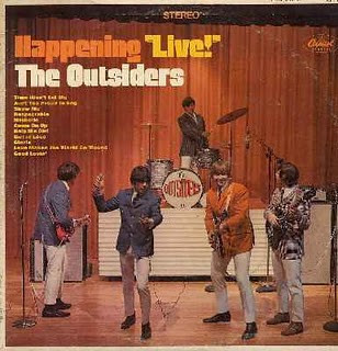 The Outsiders (4) - Happening 'Live!' (LP, Jac)