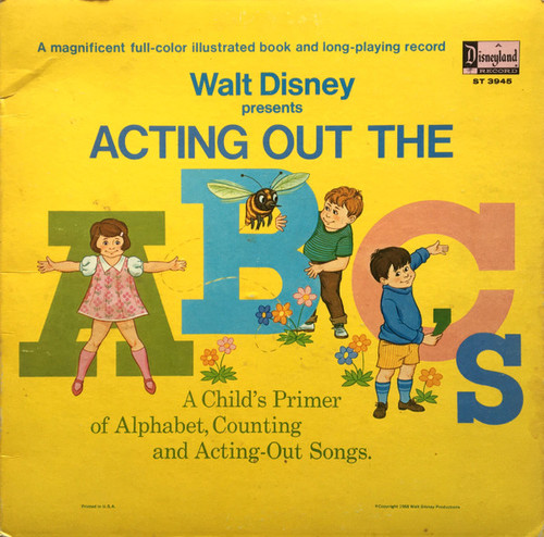 Various - Acting Out The ABC's (LP, Album, Mono, RE)