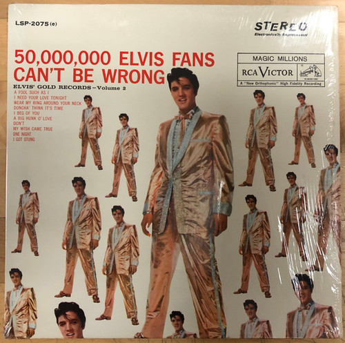 Elvis Presley - 50,000,000 Elvis Fans Can't Be Wrong (Elvis' Gold Records, Vol. 2) (LP, Comp, RE)_3790660364