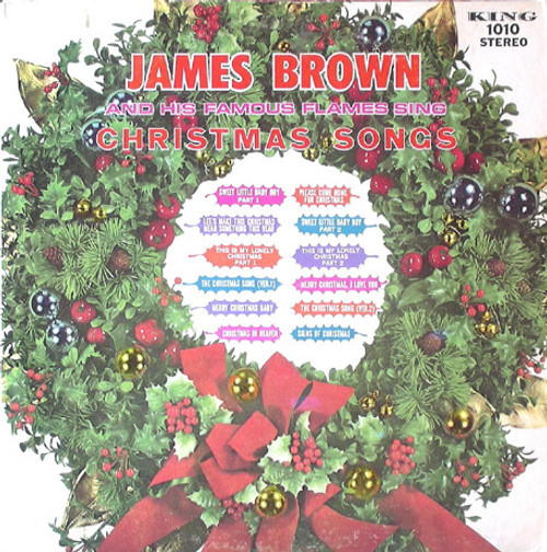 James Brown And His Famous Flames* - Sing Christmas Songs (LP, Album)