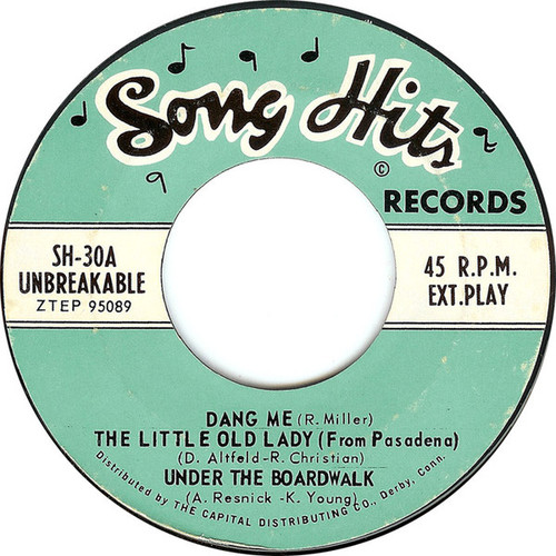 Unknown Artist - Dang Me (7", EP, Mono)