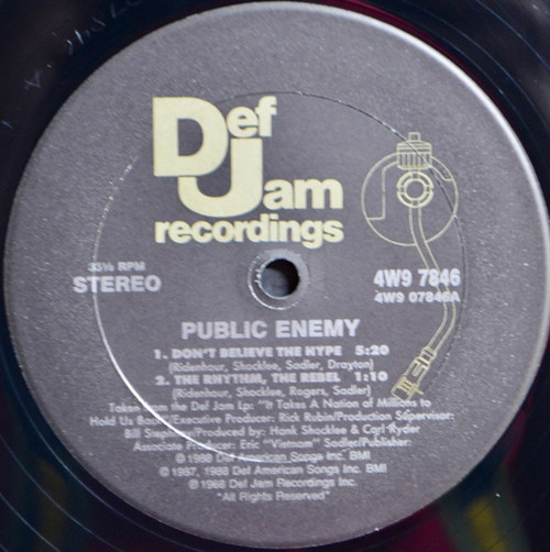 Public Enemy - Don't Believe The Hype (12")