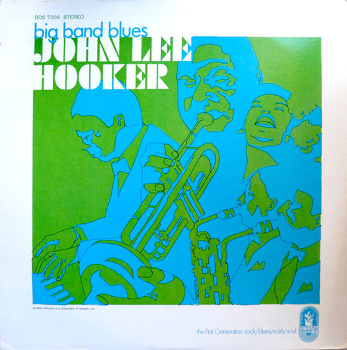 John Lee Hooker - Big Band Blues (LP, Album, RE)