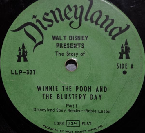Various - Winnie The Pooh And The Blustery Day (7")