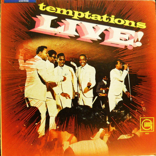 The Temptations - Temptations Live! (LP, Album, Mono, RE, Roc)