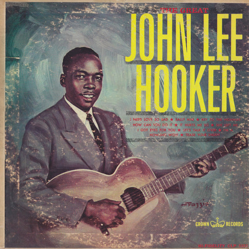 John Lee Hooker - The Great John Lee Hooker (LP, Album, Mono)