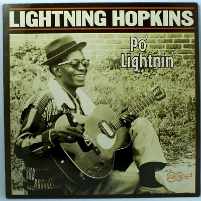 Lightning Hopkins* - Po' Lightnin' (LP)