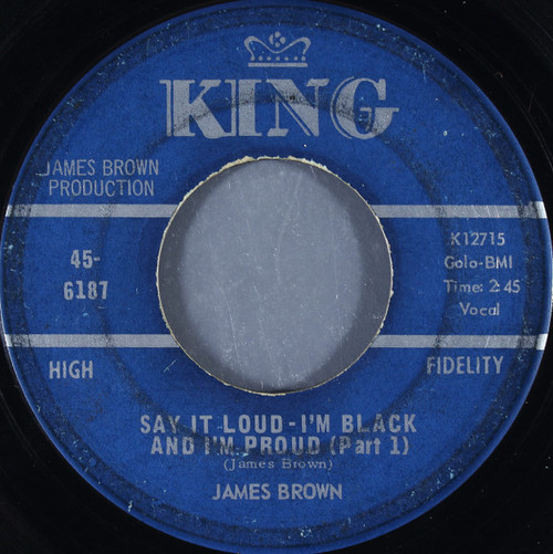 James Brown - Say It Loud - I'm Black And I'm Proud (7", Single, Roc)