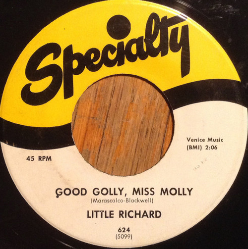 Little Richard - Good Golly, Miss Molly / Hey-Hey-Hey-Hey (7", Single)