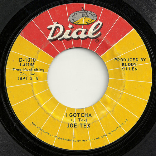 Joe Tex - I Gotcha (7", Single, Styrene, Phi)