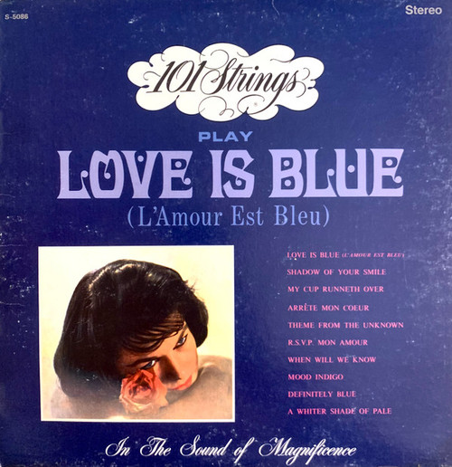 101 Strings - Play Love Is Blue (LP, Album)