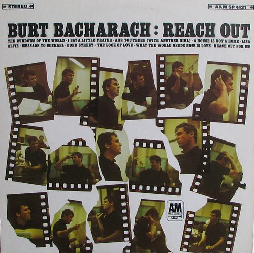 Burt Bacharach - Reach Out (LP, Album, Mon)_3829125941