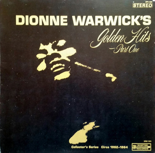 Dionne Warwick - Dionne Warwick's Golden Hits - Part One (LP, Comp, RE, Kee)