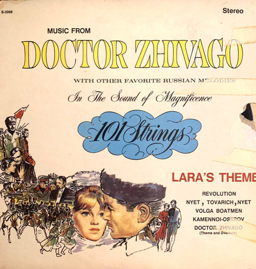 101 Strings - Music From Doctor Zhivago With Other Favorite Russian Melodies (LP, Album)