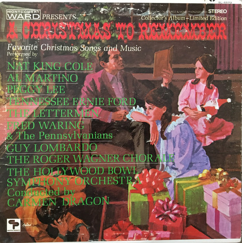 Various - A Christmas To Remember (LP, Comp, Ltd, Scr)