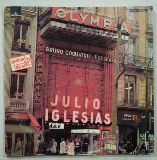 Julio Iglesias - En El Olympia (2xLP, Album)