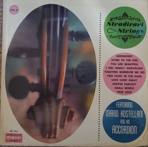 Mario Kostellani*, Stradivari Strings - Accordion Fantasy (LP)_3830498234