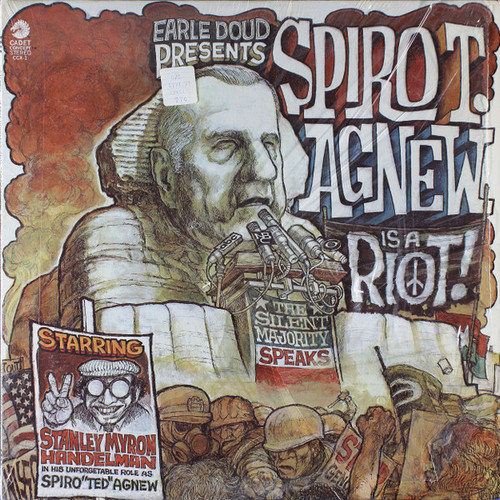 Earle Doud - Earl Doud Presents Spiro T. Agnew Is A Riot (LP, Album, Ter)