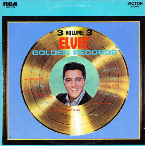 Elvis Presley - Elvis' Golden Records, Vol. 3 (LP, Comp, RE, San)