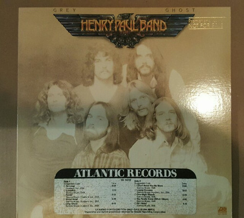 Henry Paul Band - Grey Ghost (LP, Album, Ric)_3842659540