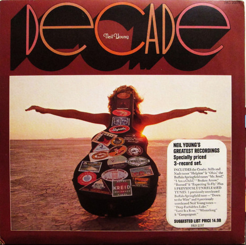 Neil Young - Decade (3xLP, Album, Comp, Jac)