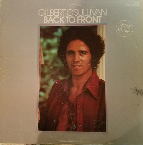 Gilbert O'Sullivan - Back To Front (LP, Album, Ter)