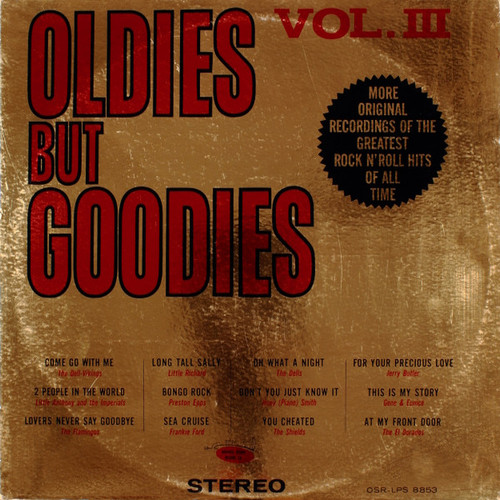 Various - Oldies But Goodies Vol. 3 (LP, Comp, RE)_3852940696
