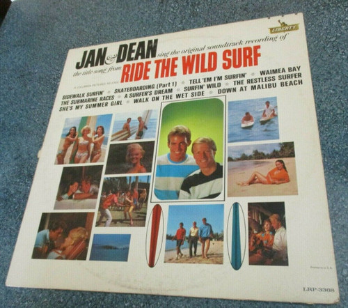 Jan & Dean - Ride The Wild Surf (LP, Album, Mono, Roc)