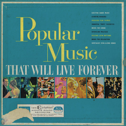 Various - Popular Music That Will Live Forever (10xLP + Box, Comp)