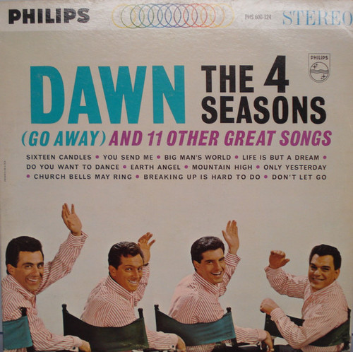The 4 Seasons* - Dawn (Go Away) And 11 Other Great Songs (LP, Album, Pit)_3863243314