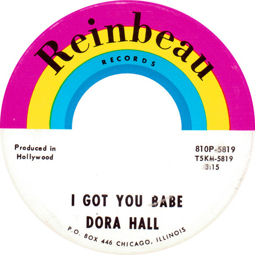 Dora Hall - I Got You Babe / Hang On Sloopy (7", Single, Mono)