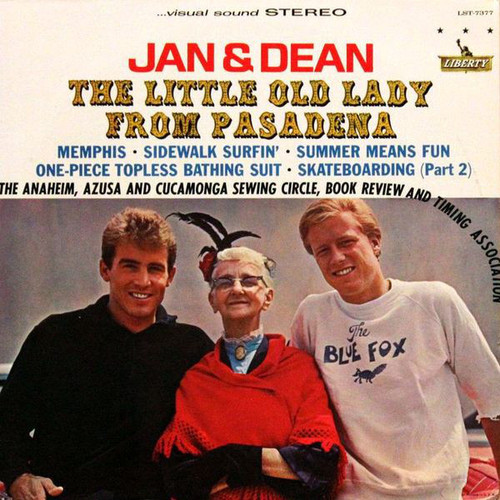 Jan & Dean - The Little Old Lady From Pasadena (LP, Album)