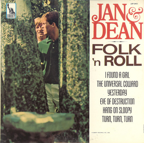 Jan & Dean - Folk 'N Roll (LP, Album, Mono)