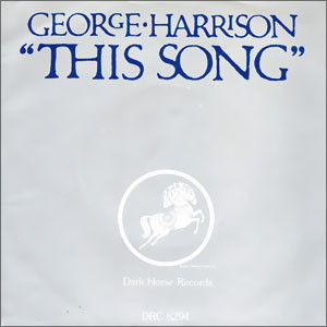 George Harrison - This Song (7", Single, Jac)