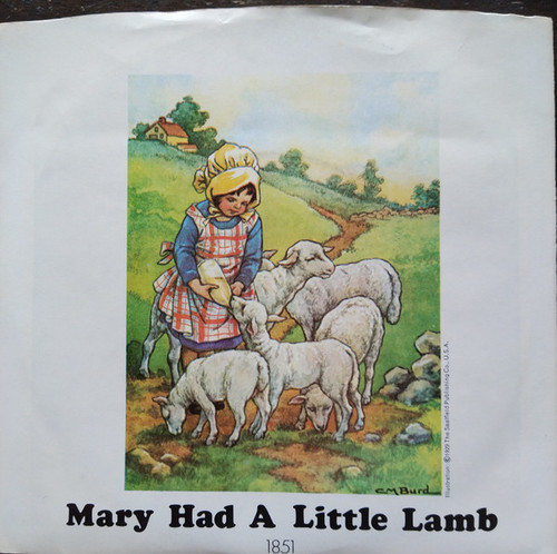 Wings (2) - Mary Had A Little Lamb (7", Single, Los)