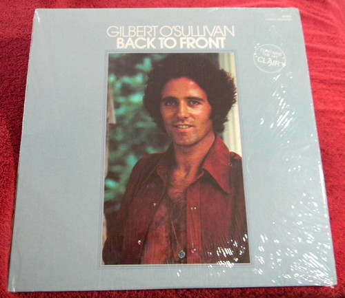 Gilbert O'Sullivan - Back To Front (LP, Album, Club)