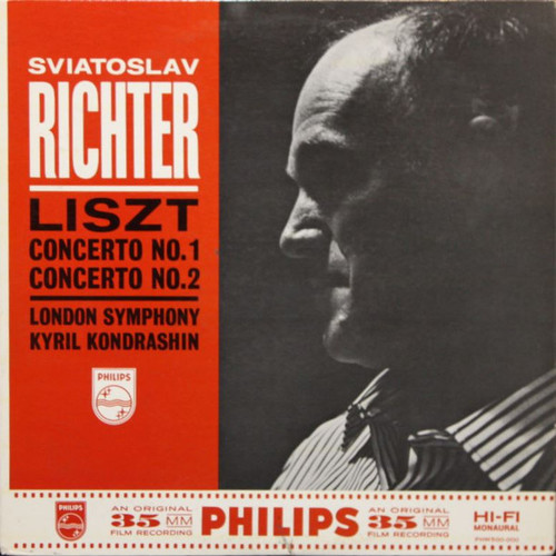 Sviatoslav Richter, Liszt*, London Symphony*, Kyril Kondrashin* - Concerto No.1 / Concerto No.2 (LP, Mono, Ind)_3891831637
