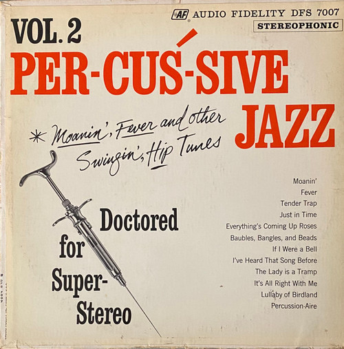 Sid Cooper And Orchestra - Percussive Jazz Vol. 2 (LP, Album)